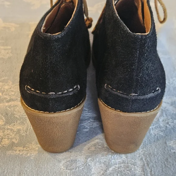 Sperry Harlow suede wedge lace up boots - Picture 4 of 8